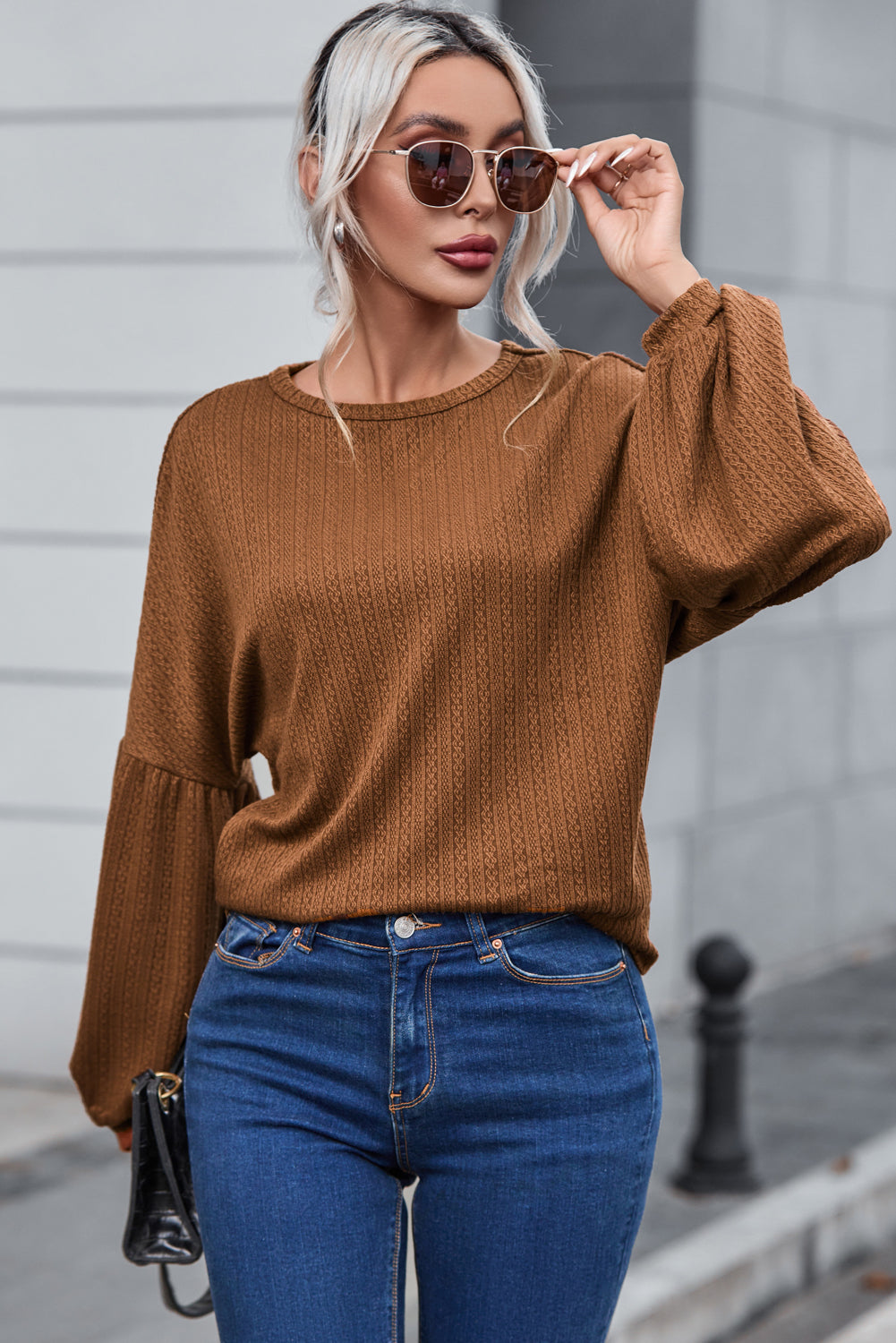 Puffy Long Sleeve Top