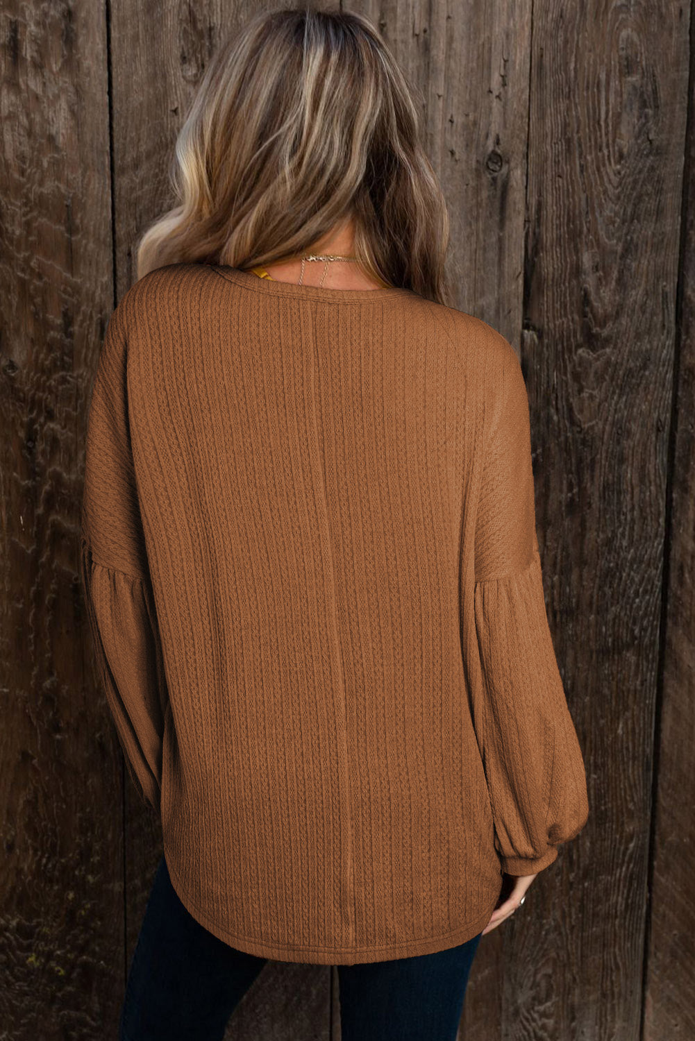 Puffy Long Sleeve Top