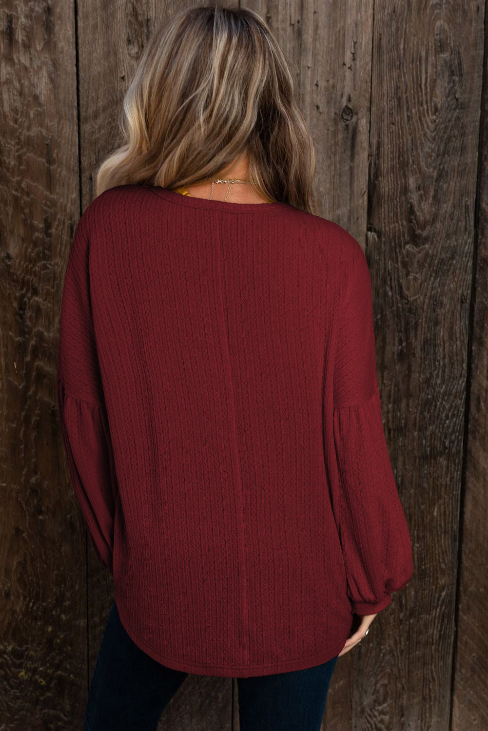 Puffy Long Sleeve Top