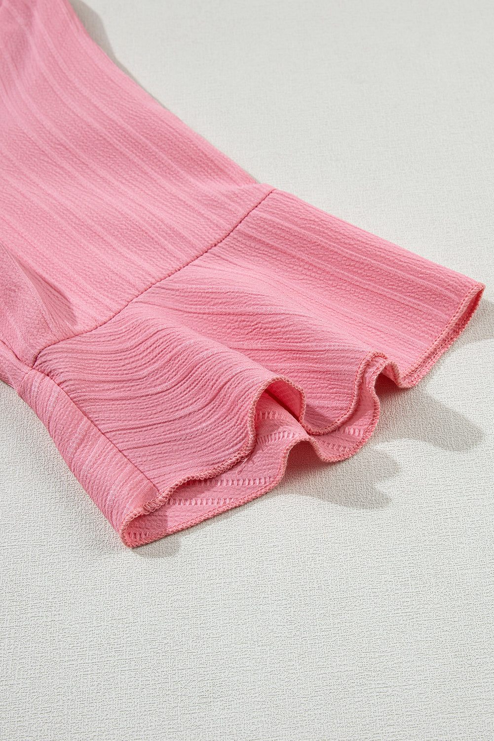 Ruffled Textured Top