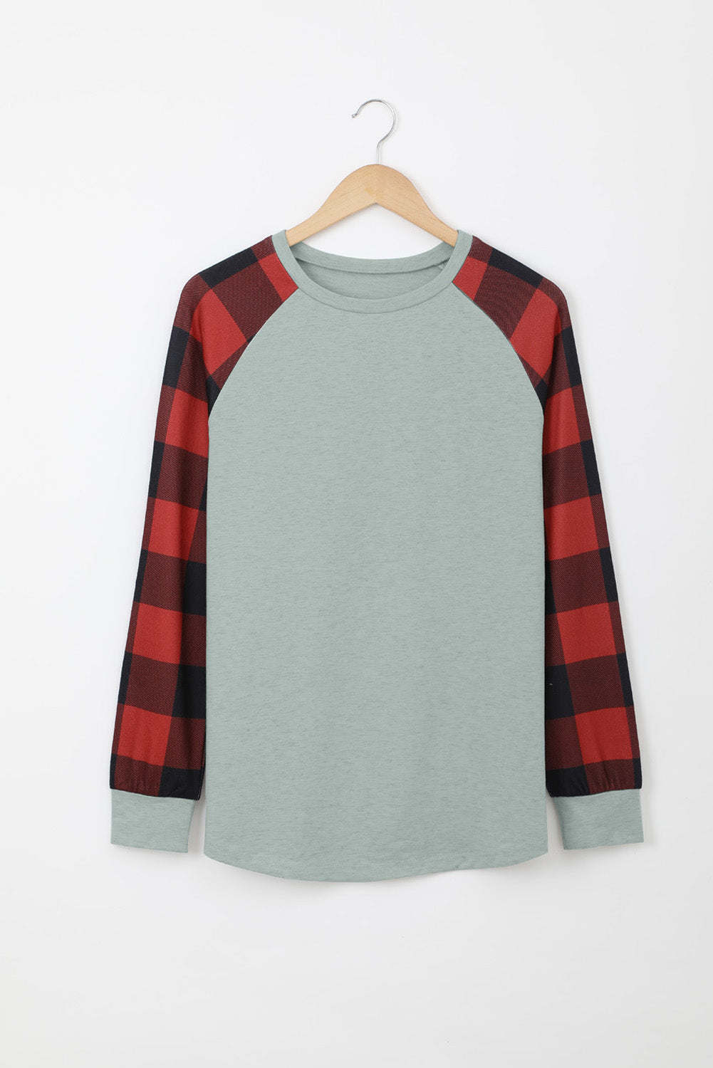 Buffalo Plaid Long Sleeve Top