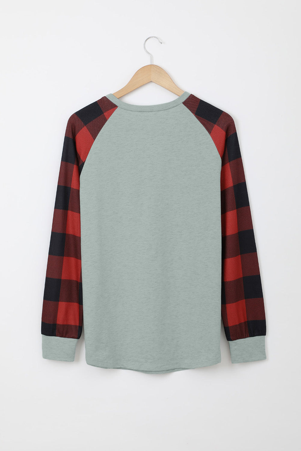 Buffalo Plaid Long Sleeve Top