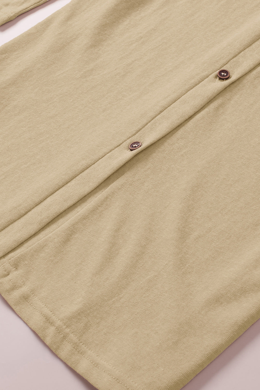 Solid Color Button Cardigan