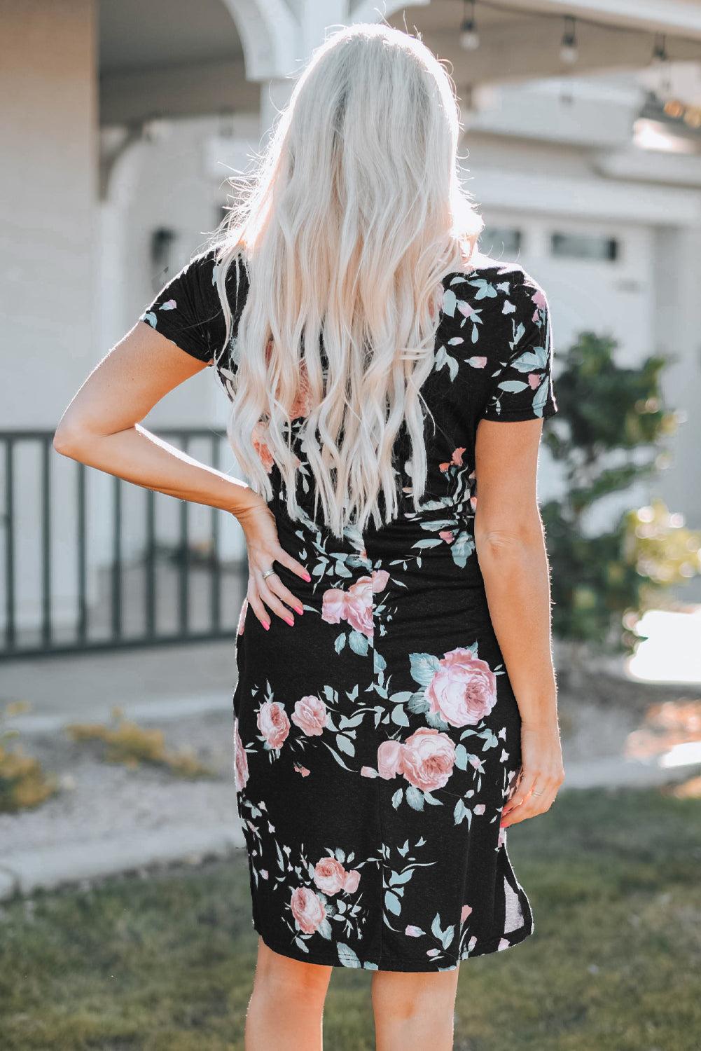 Midi Casual Floral Dress