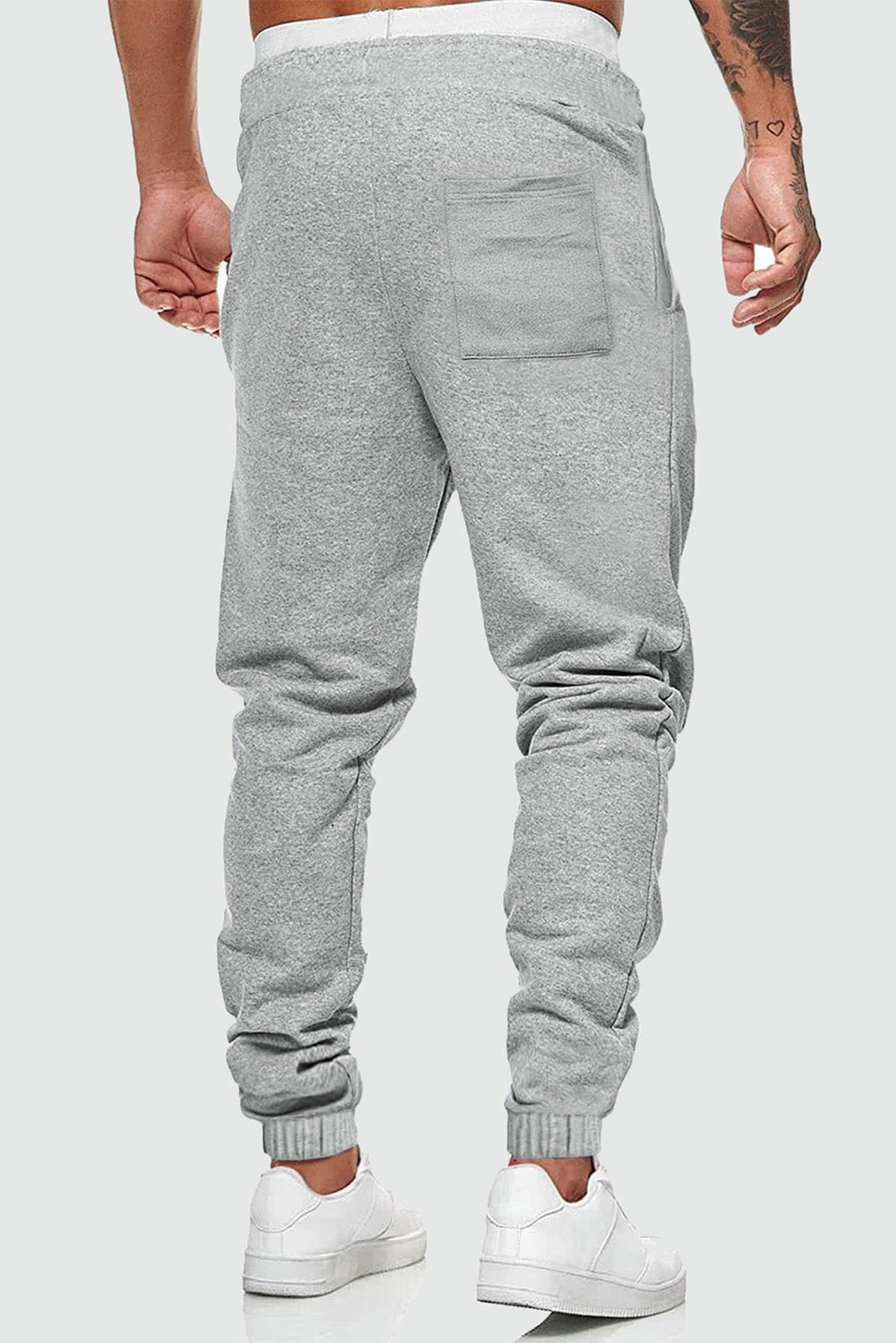 Drawstring Elastic Waist Joggers